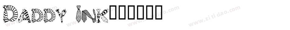 Daddy Ink字体转换